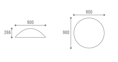 TSUKI YAMAサイズイメージ